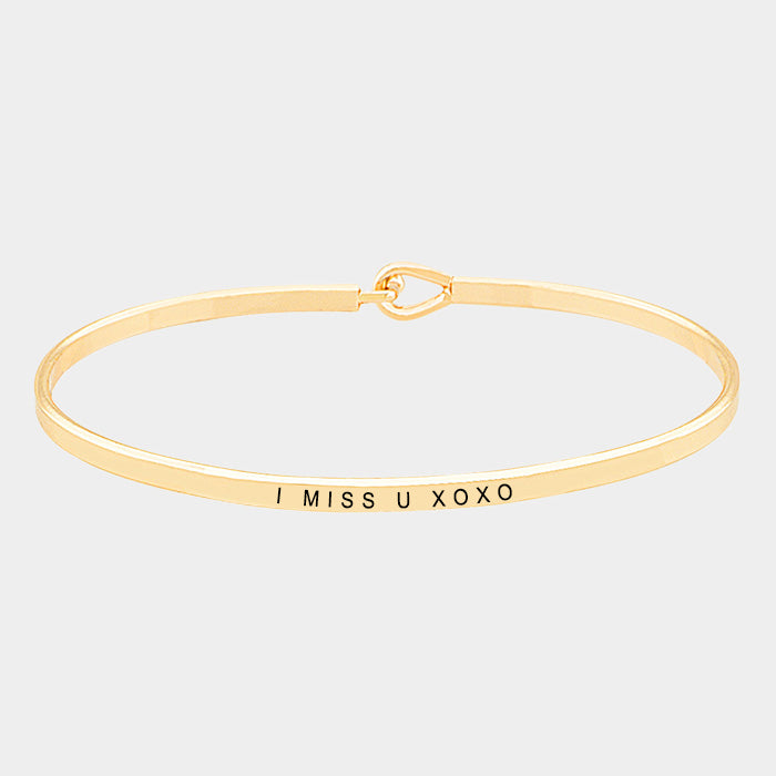 The "I Miss You" Bracelet
