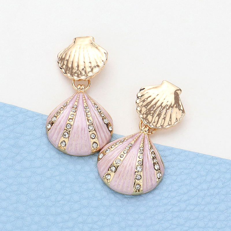 The "Sophisticated Shells" Earrings