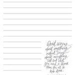 The "Daily Prayer" Notepad