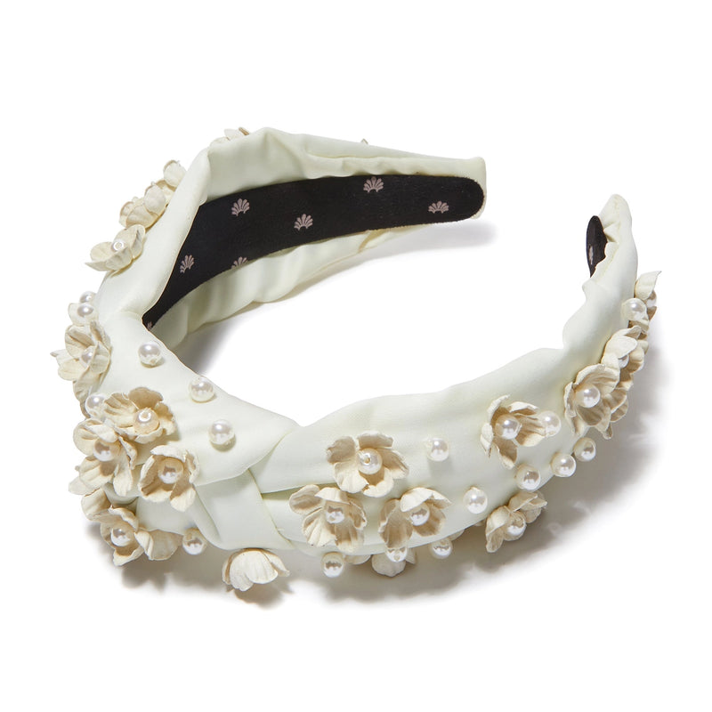 The "Ivory Daisy" Headband by Lele Sadoughi