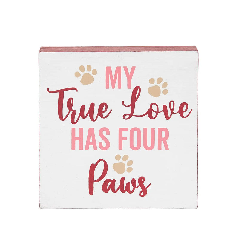 The "My True Love Has 4 Paws" Block