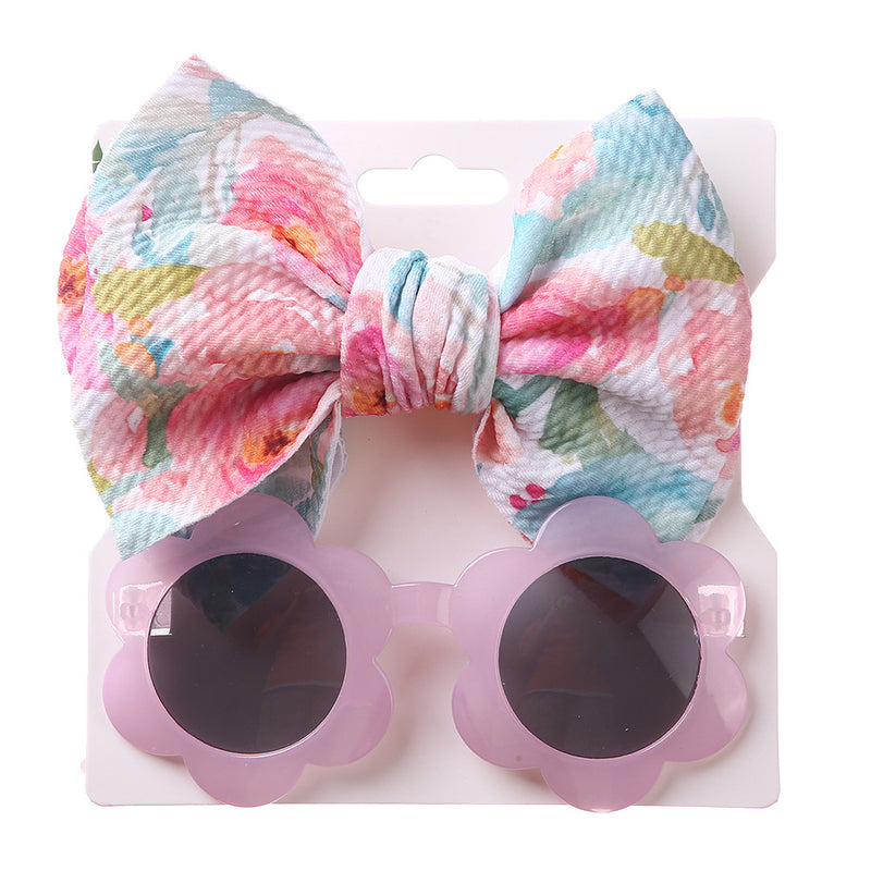 The "Baby Girl" Sunglasses and Headband Set
