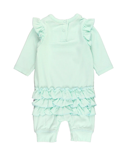 The "Ruffle Henley" Jumpsuit by Ruffle Butts