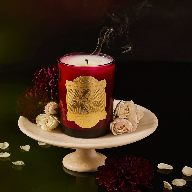 The "Saint Raphael - Patron Saint of Healing" Special Edition Candle