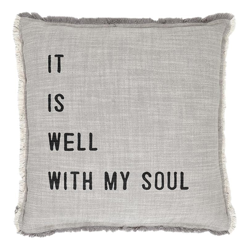 It is well with my sales soul pillow