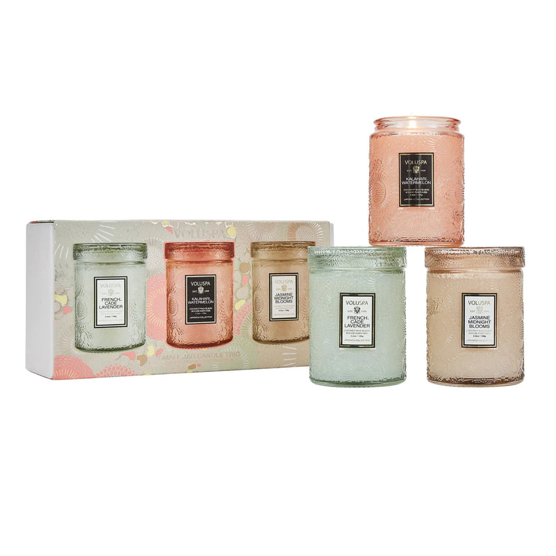 The "Home Refresh" Candle Trio by Voluspa