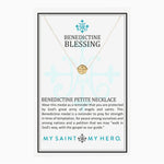 The "Benedictine Blessing" Necklace by My Saint My Hero