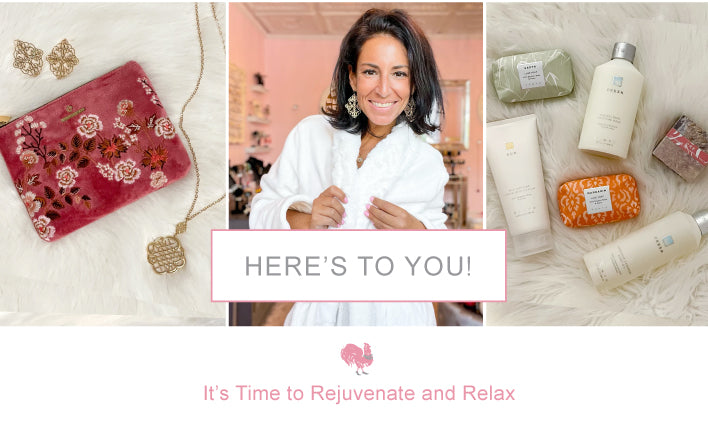 Here’s to You!  It’s Time to Rejuvenate and Relax