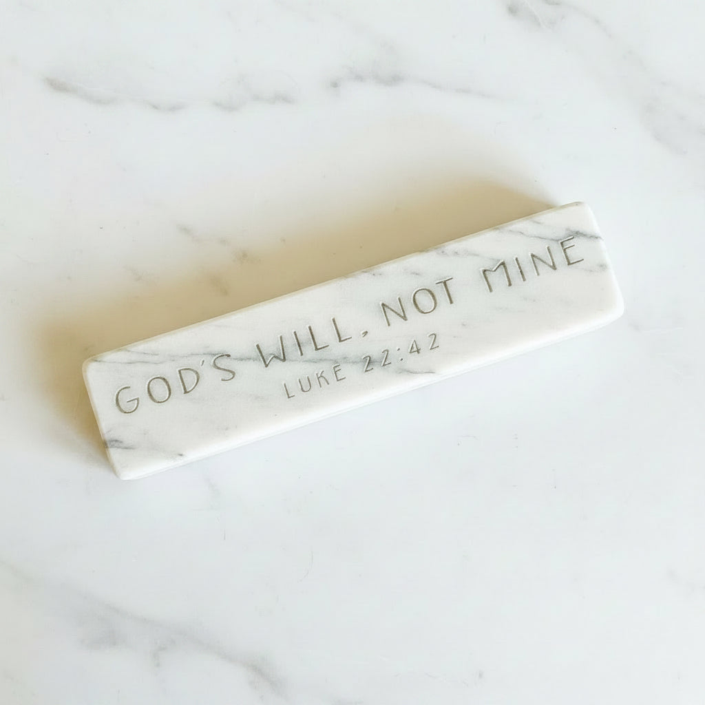 The "Quarter Block" Scripture Stone Art
