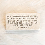 The "Half Block" Scripture Stone Art