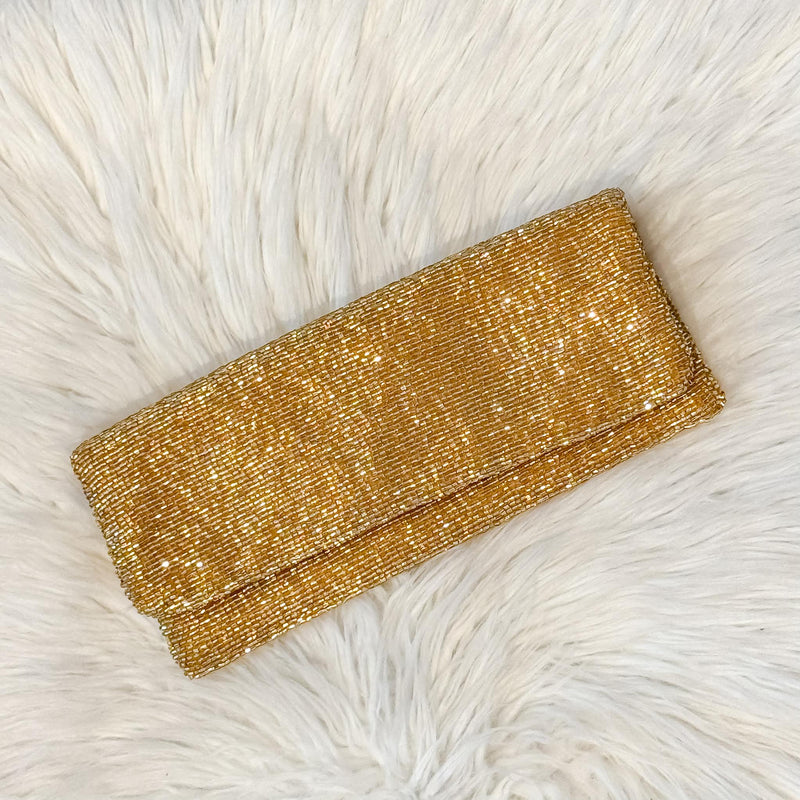 The "Yrene" Beaded Clutch