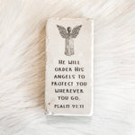 The "Half Block" Scripture Stone Art
