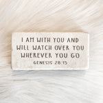 The "Half Block" Scripture Stone Art