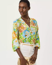 The "Sympeony" Elsa Top by Lilly Pulitzer