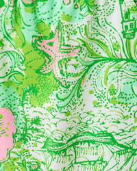 The "Ship to Shore" UPF 50+ Luxletic 4” Backcourt Short by Lilly Pulitzer