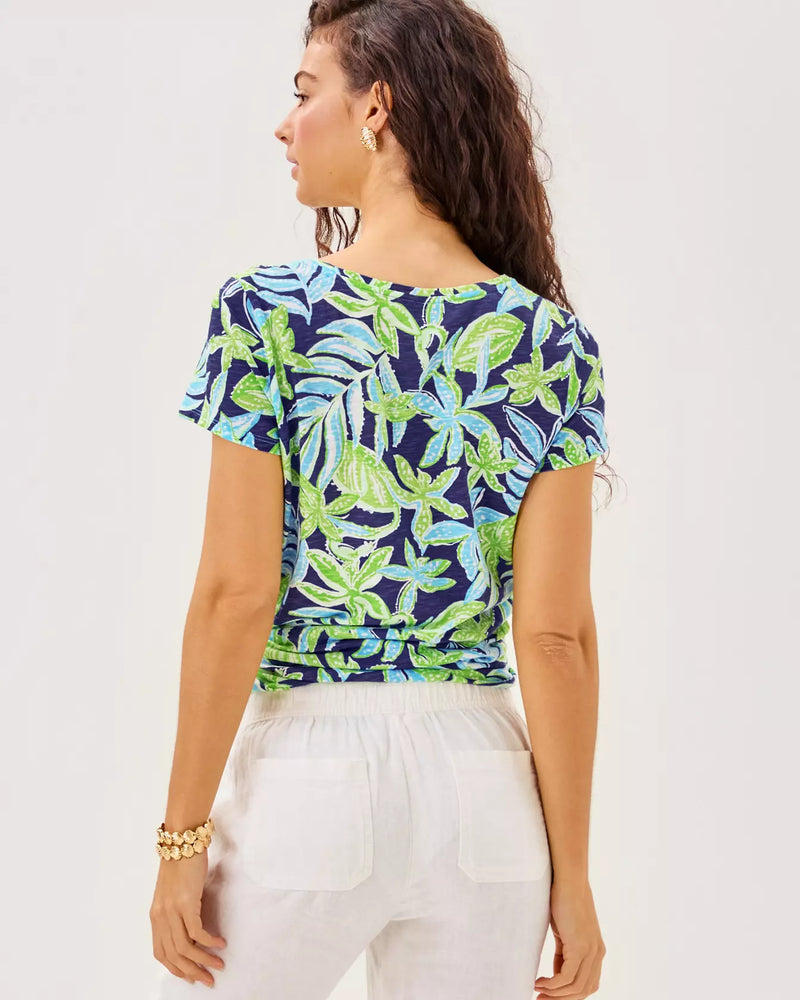 The "Tropical Tango" Etta Scoop Neck Top by Lilly Pulitzer