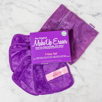 The "Queen Purple" 7 Day MakeUp Eraser Set