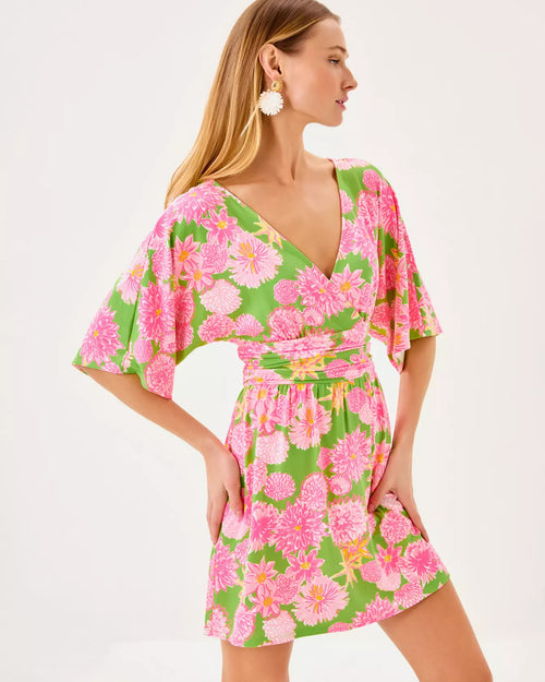 The "Seaside Garden" Parigi Skort Romper by Lilly Pulitzer