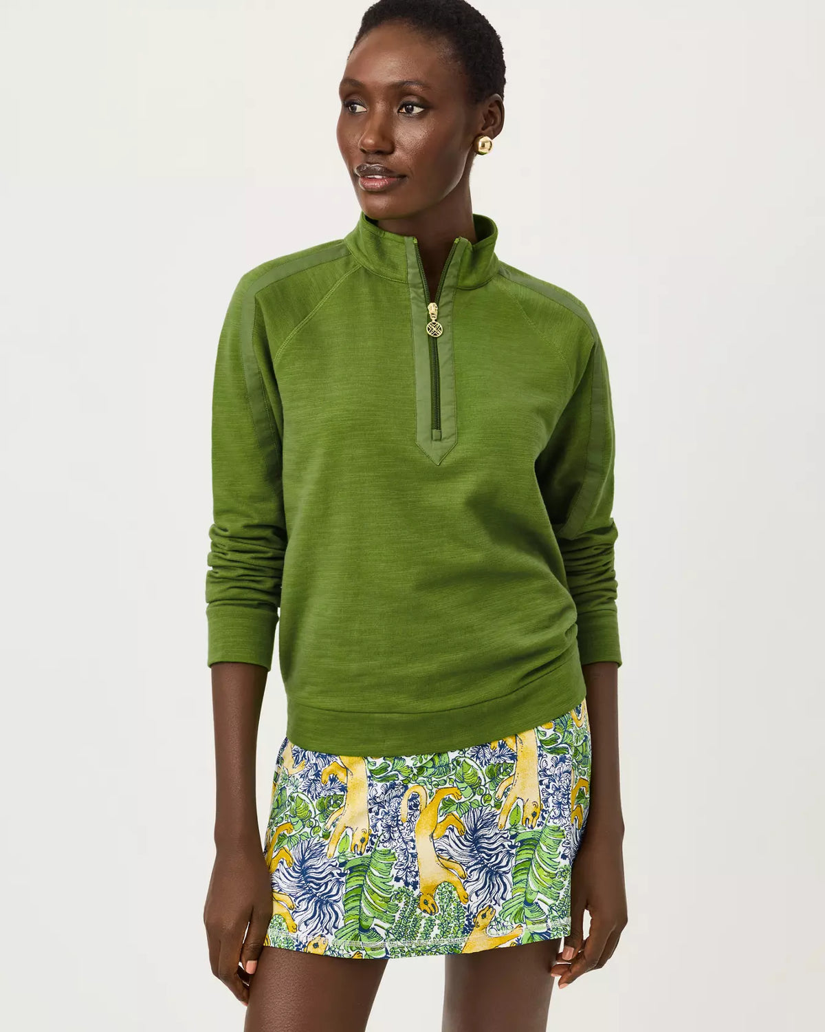 The "Oregano" Ashlee Pullover by Lilly Pulitzer