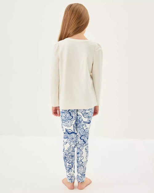 The "Unforgettable" UPF 50+ Luxletic Girls Mini Weekender Legging by Lilly Pulitzer