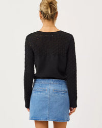 The "Noir" Daisa Sweater by Lilly Pulitzer
