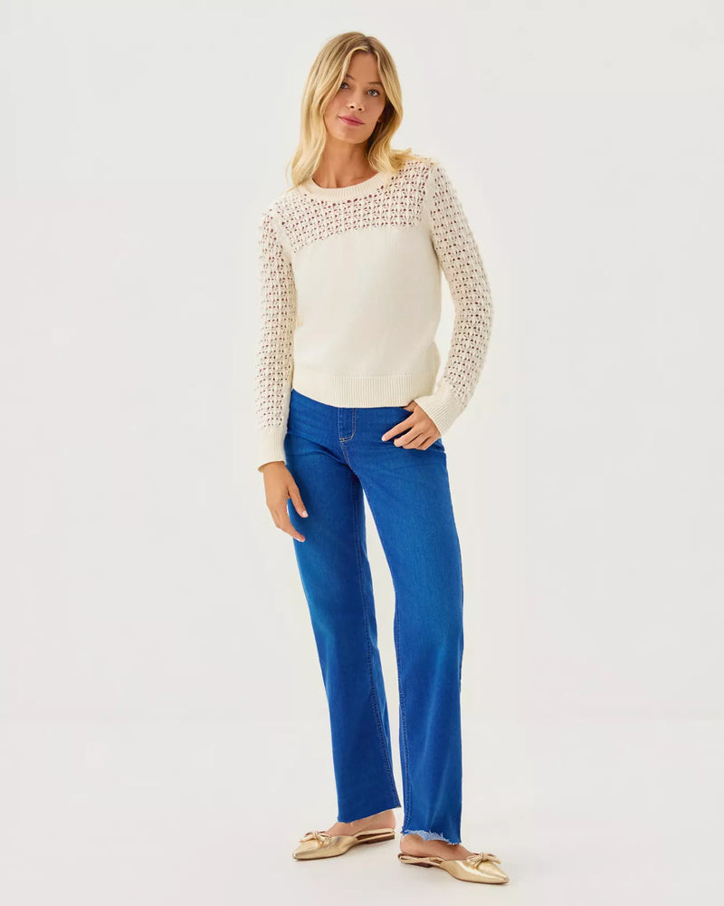 The "Coconut" Daisa Sweater by Lilly Pulitzer