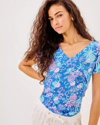 The "Citrus Crush" Meredith Tee by Lilly Pulitzer