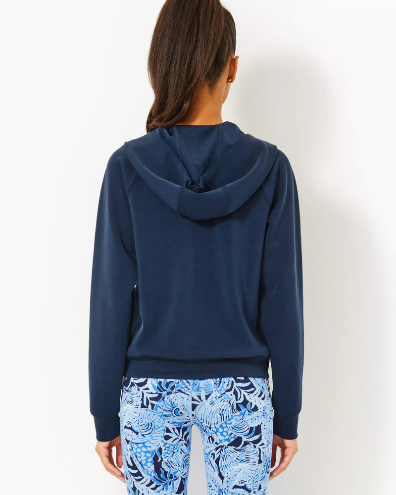 The "Low Tide Navy" UPF 50+ Kendy Pullover by Lilly Pulitzer