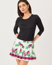 The "Noir" UPF 50+ Luxletic Westley Long Sleeve Active Tee by Lilly Pulitzer