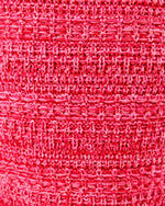 The "Cherry Red Metallic Marl" Girls Lolo Sweater Dress by Lilly Pulitzer