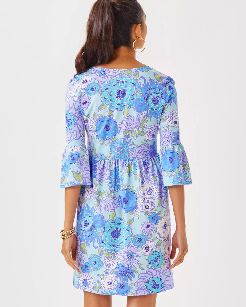 The "Let it Gogh" Jannie V- Neck Dress by Lilly Pulitzer