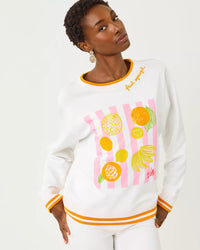 The "Fresh Squeezed" Ballad Sweatshirt by Lilly Pulitzer