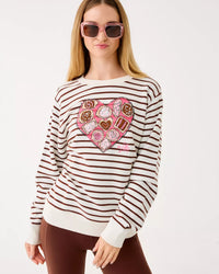 The "Box of Chocolates" Ballad Long Sleeve Top by Lilly Pulitzer