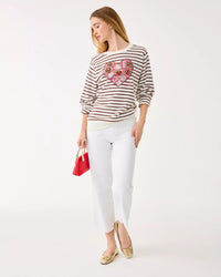 The "Box of Chocolates" Ballad Long Sleeve Top by Lilly Pulitzer