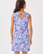 The "Tropicalia Purple Elephant in the Bloom" Eliza Dress by Lilly Pulitzer