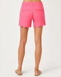 The "Cherry Blossom Pink" 5" Buttercup Mid Rise Short by Lilly Pulitzer