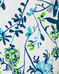 The “Sea Blooms” 5" Buttercup Mid Rise Short by Lilly Pulitzer