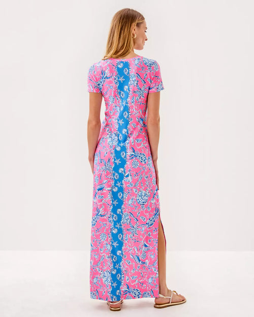 The "Barefoot Beachcombers" UPF 50+ Kaden Maxi by Lilly Pulitzer