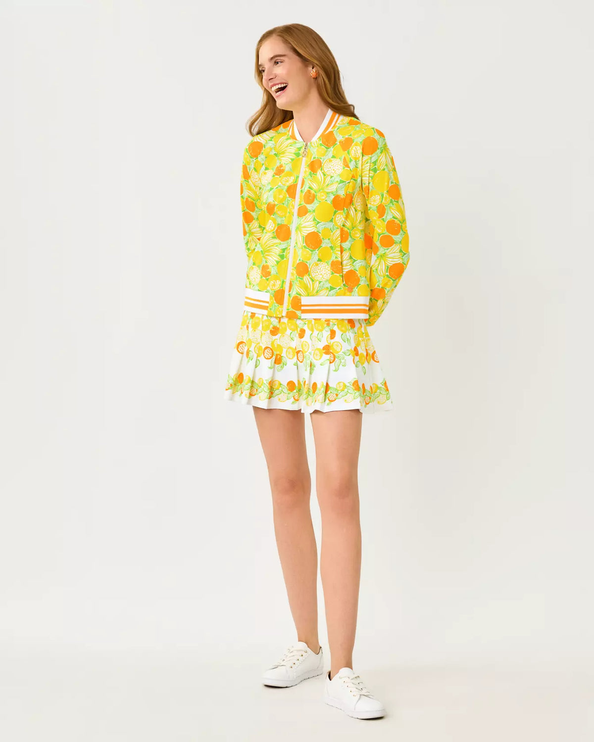 The "Zesty" UPF 50+ Luxletic Annora Skort by Lilly Pulitzer