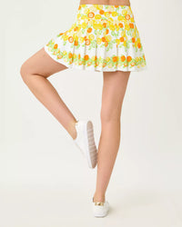 The "Zesty" UPF 50+ Luxletic Annora Skort by Lilly Pulitzer