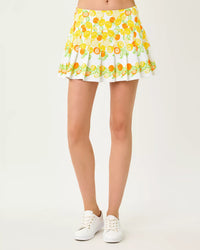 The "Zesty" UPF 50+ Luxletic Annora Skort by Lilly Pulitzer