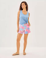 The "Roar of the Seas" 5" Callahan Knit Short by Lilly Pulitzer