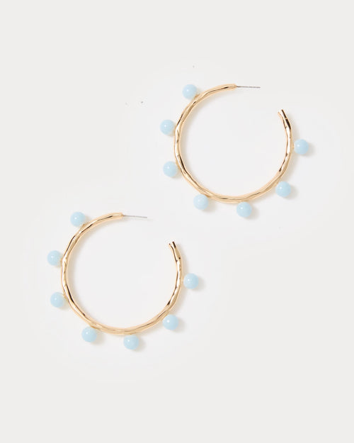 The "Wave n Sea" Hoop Earrings by Lilly Pulitzer