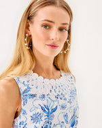 The "Wave n Sea" Hoop Earrings by Lilly Pulitzer