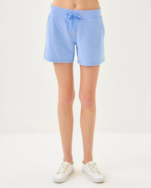The "Heathered Jacaranda" UPF 50+ 5" Lillabeth Short by Lilly Pulitzer