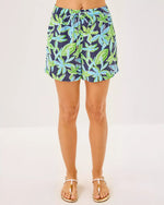 The "Tropical Tango" 5" Croix Linen Short by Lilly Pulitzer