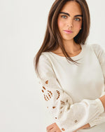 The "Coconut" Isley Knit Top by Lilly Pulitzer