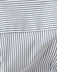 The "Low Tide Navy Shadow Shirting Stripe" Tie Lilly Shirt by Lilly Pulitzer