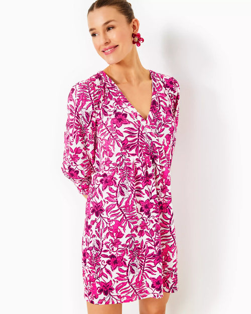 The "Elderflower Blossom Lil Escape Plan" Cass Dress by Lilly Pulitzer