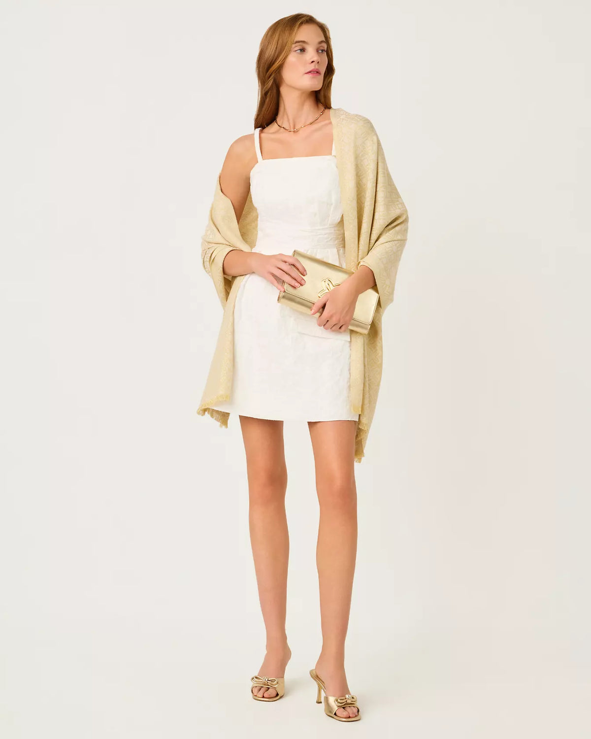The "Logo Jacquard" Wrap by Lilly Pulitzer
